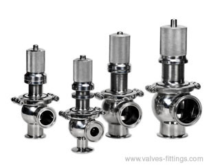 1'' Sanitary Safety Pressure Relief Valves AV-9 AISI-316L